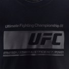 UFC OFFICIAL SHADOW TSHIRT -BLACK